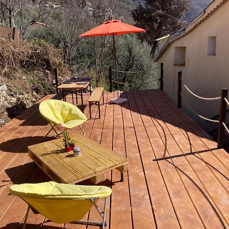 Ti Kaz Papang Villa Peille Bagian luar foto